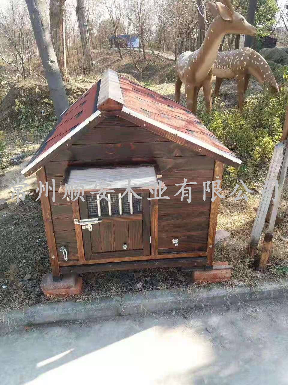 寵物實木屋成品